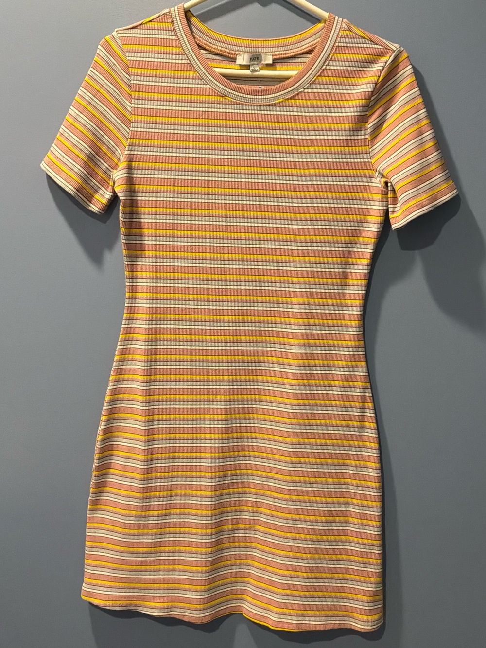 🚘Fate Striped Body Con Mini Dress